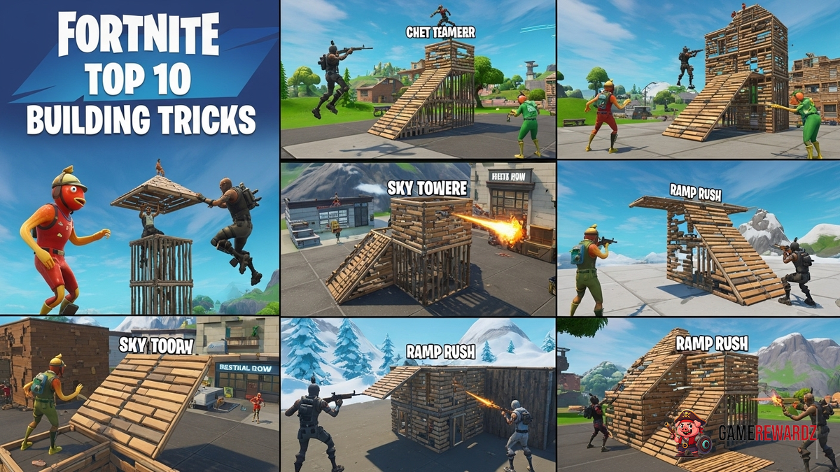 Fortnite Top 10 Building Tricks